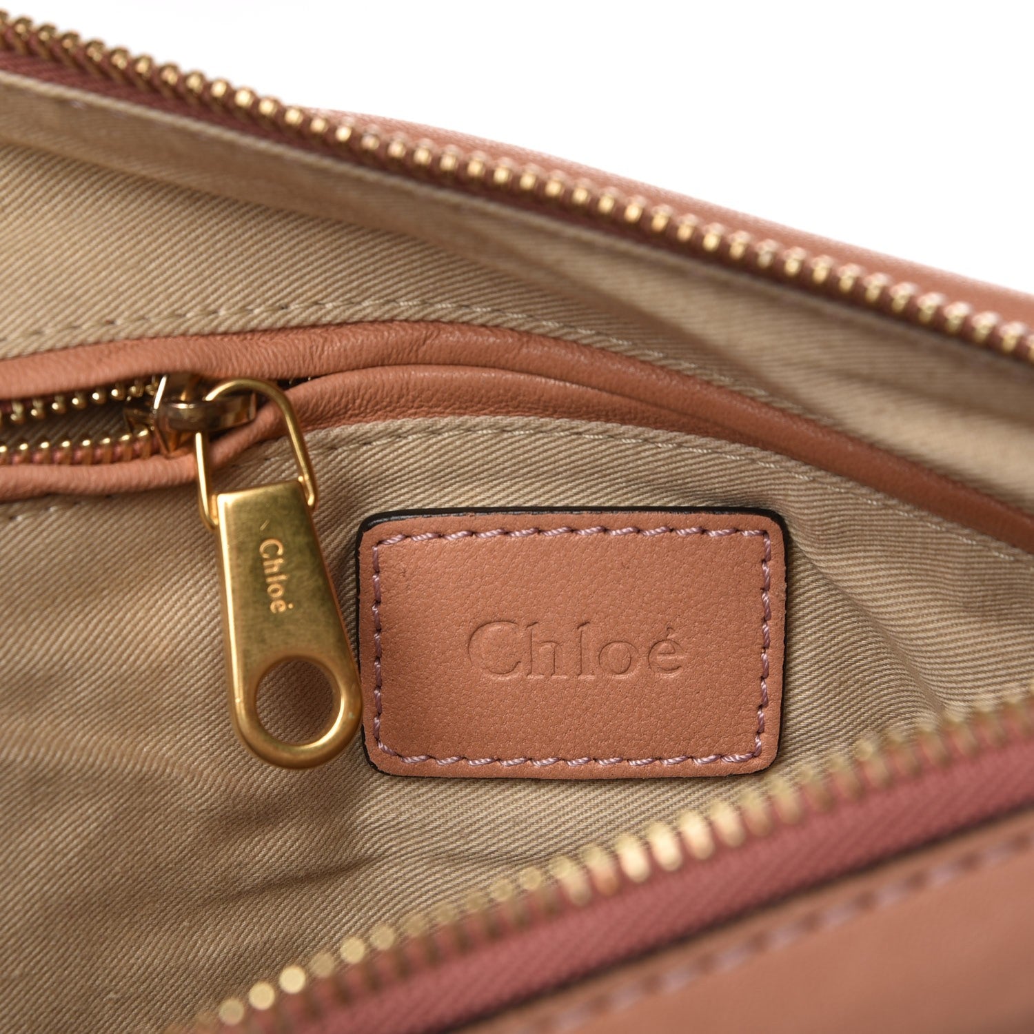 Chloe Calfskin Large Marcie Satchel Pink 5 of 14