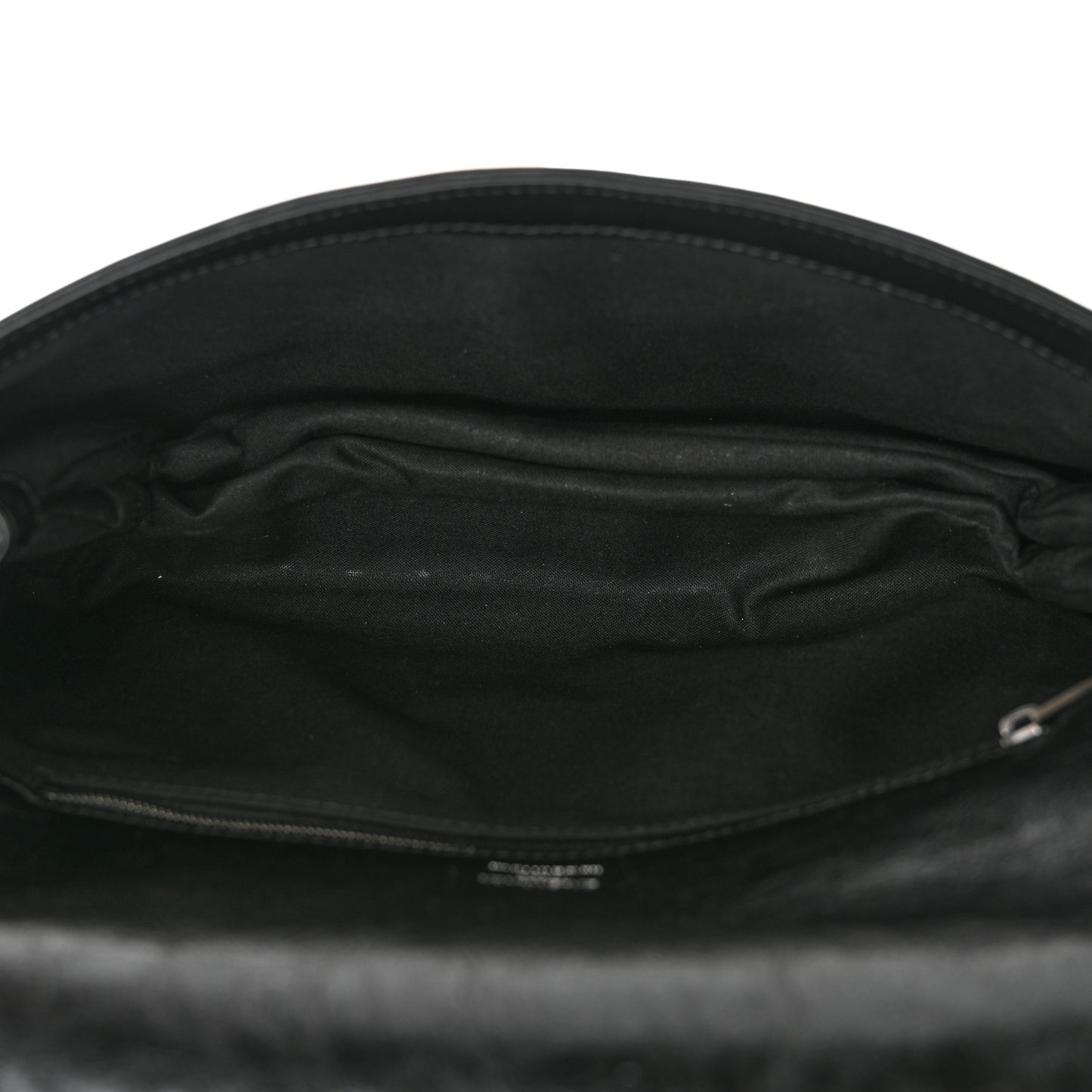 Calfskin Medium BB Soft Flap Bag Black