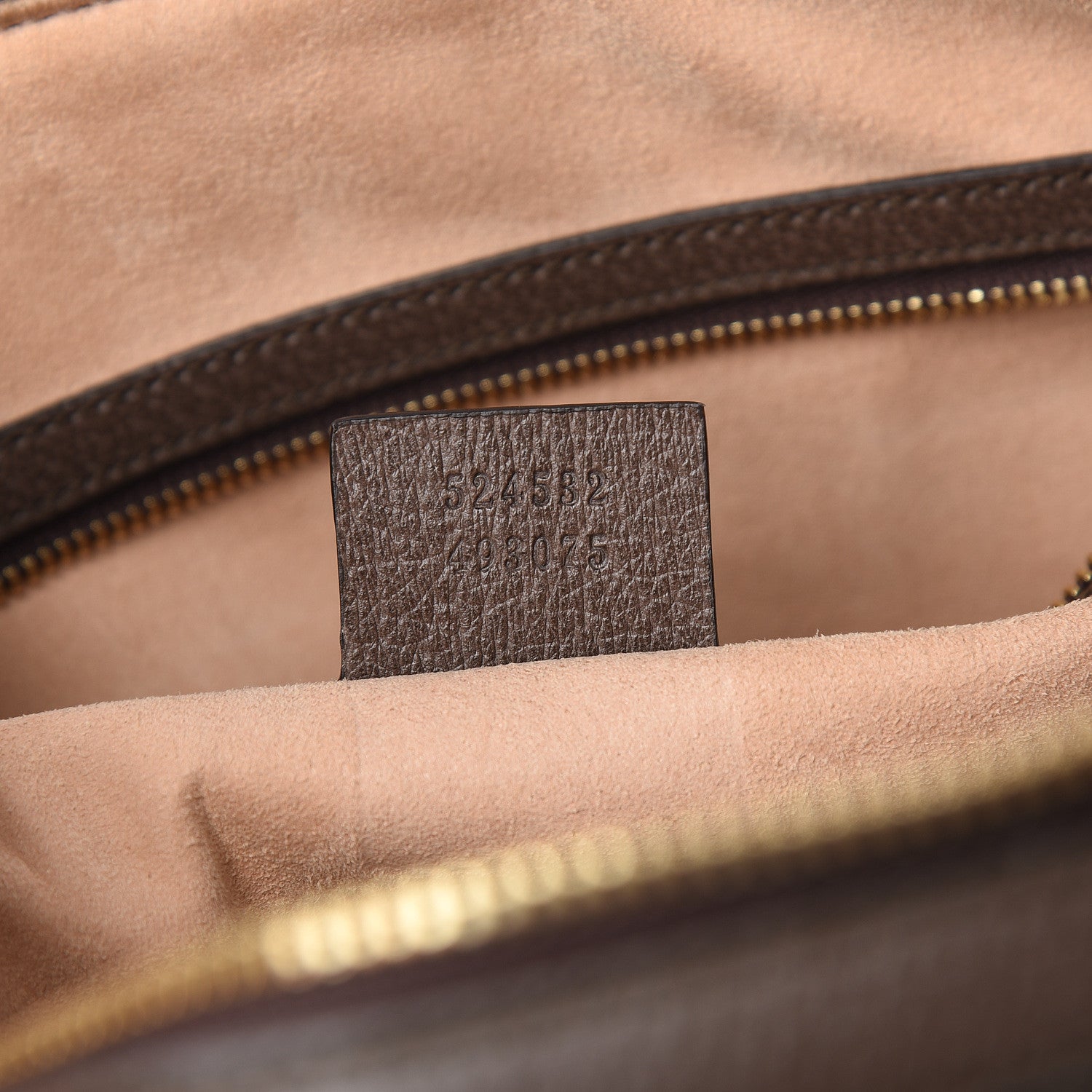 Gucci GG Supreme Monogram Web Medium Ophidia Boston Brown 6 of 14