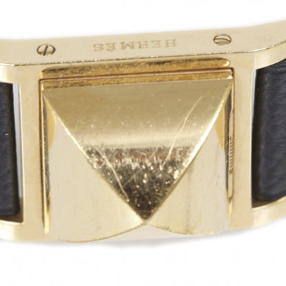 Hermes Stainless Steel Barenia 23mm Medor Quartz Watch Noir 5 of 10