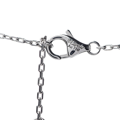 Cartier 18K White Gold Diamond Juste Un Clou Paved Pendant Necklace 6 of 6