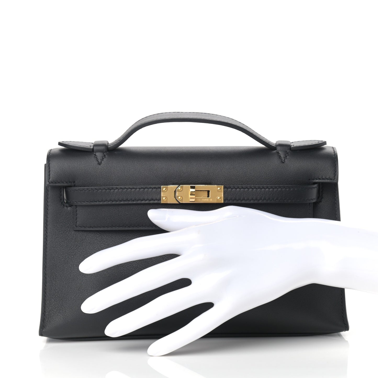 Swift Kelly Pochette Clutch Black
