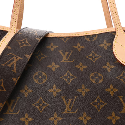 Louis Vuitton Monogram Stamped Inside Out Neverfull Bandouliere GM Beige 7 of 9