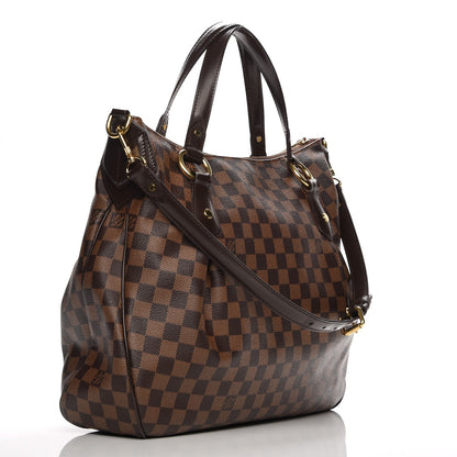Louis Vuitton Damier Ebene Evora MM 4 of 8