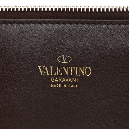 Valentino Garavani Toile Iconographe Goatskin Le Troisieme Shopping Bag Naturale Black Fondant 8 of 17
