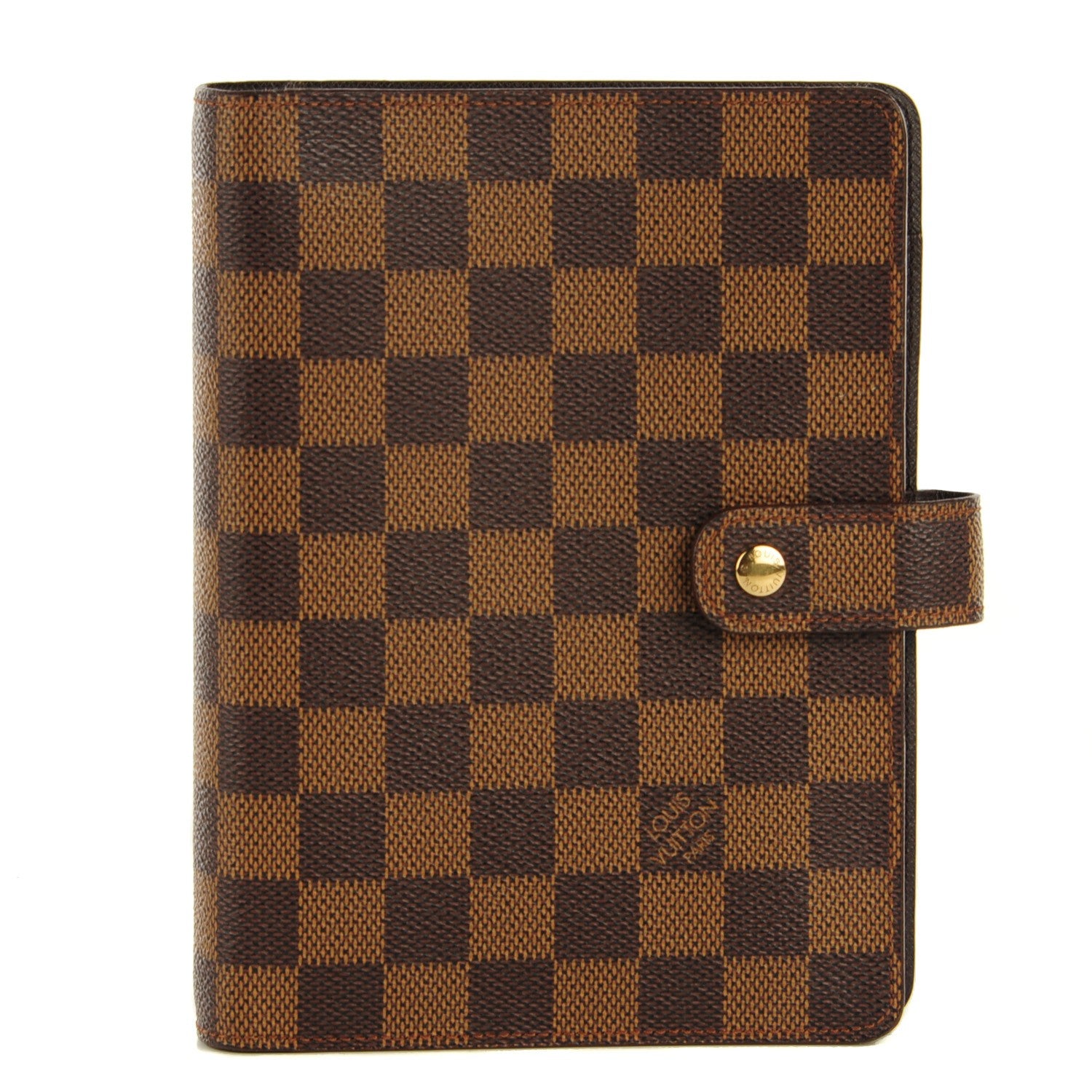 Louis Vuitton Damier Ebene Medium Ring Agenda Cover 1 of 7