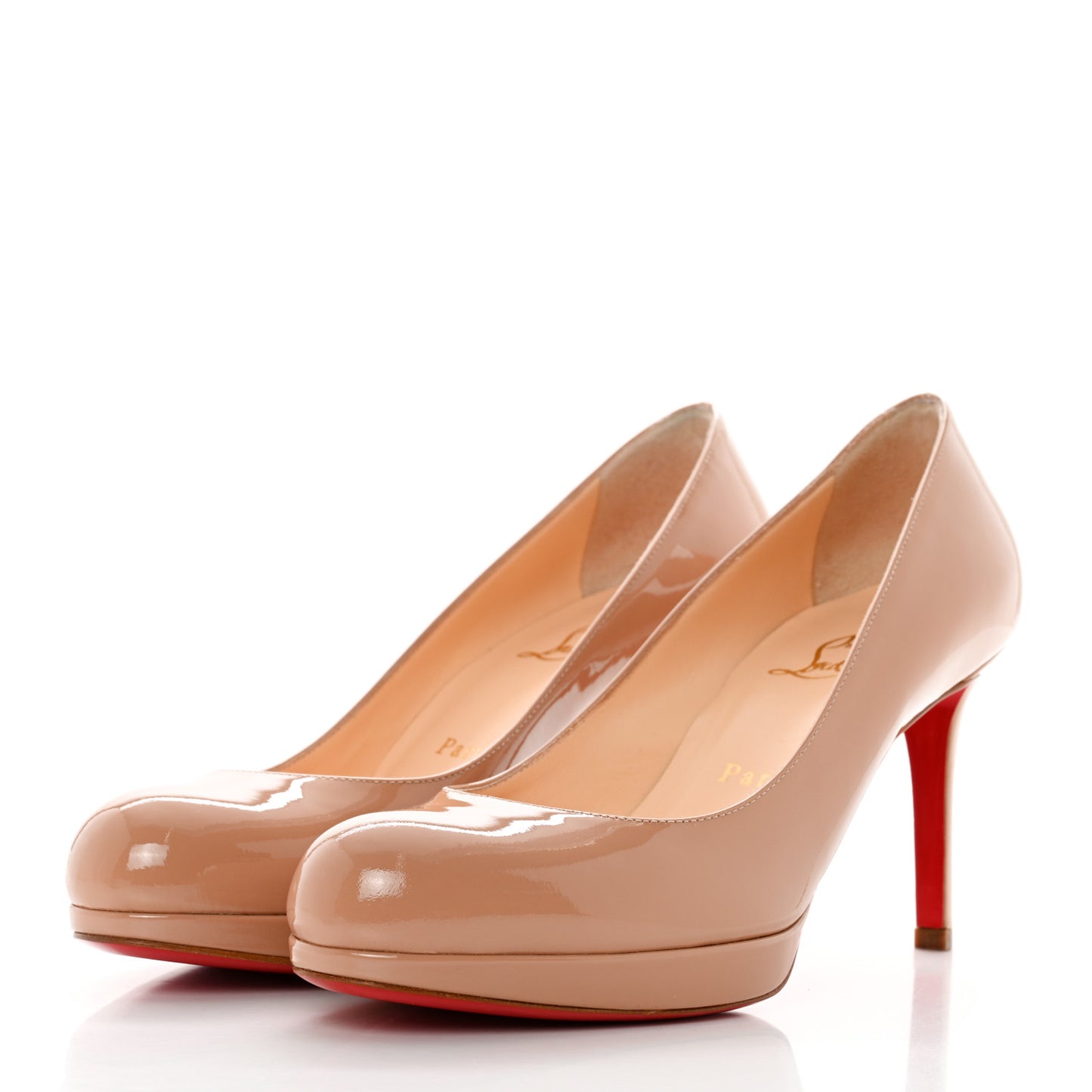 Patent New Simple 85 Pumps 37 Nude