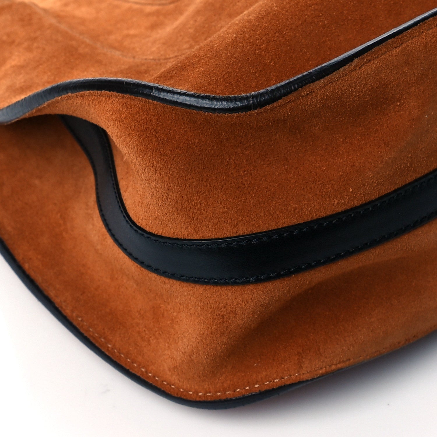 Chloe Suede Small Hayley Hobo Caramel 9 of 10