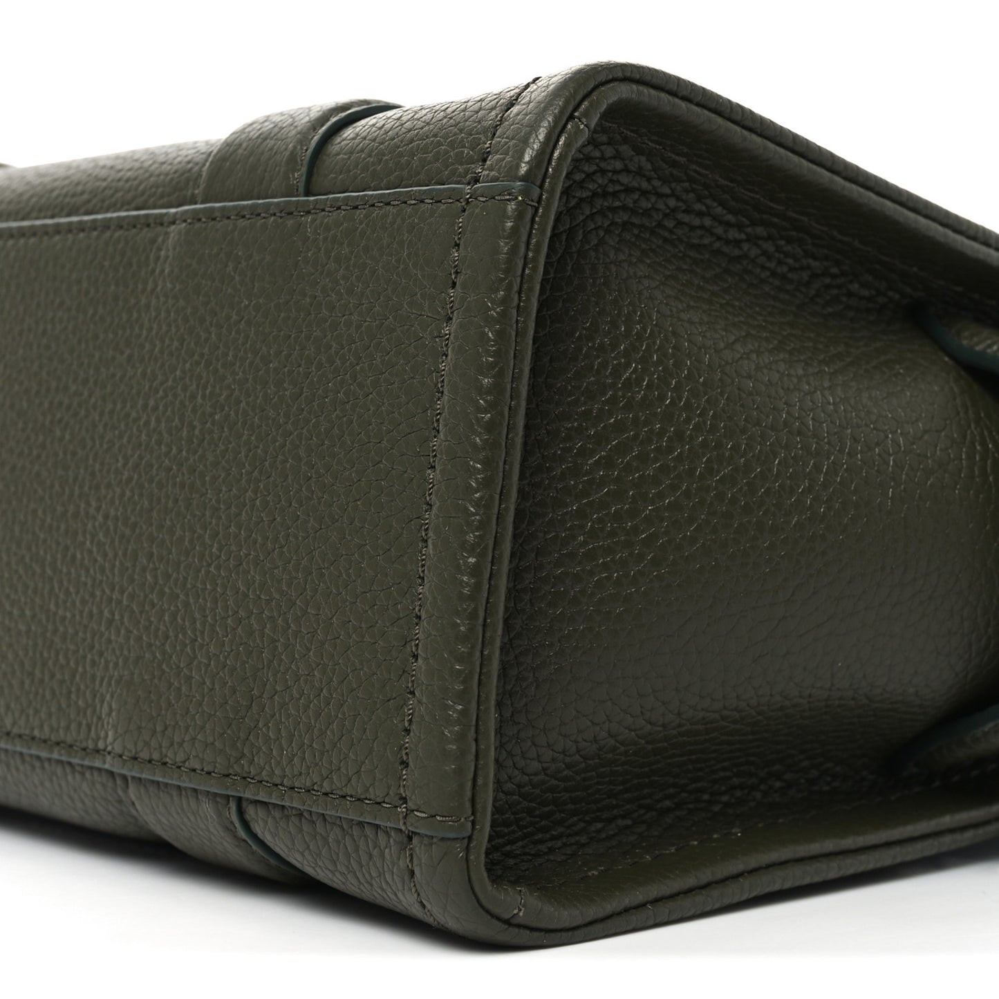 Grained Calfskin Small The Tote Bag Forest