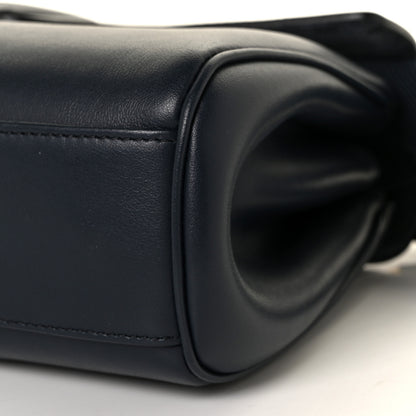 Celine Smooth Calfskin Teen Soft 16 Shoulder Bag Navy 8 of 8
