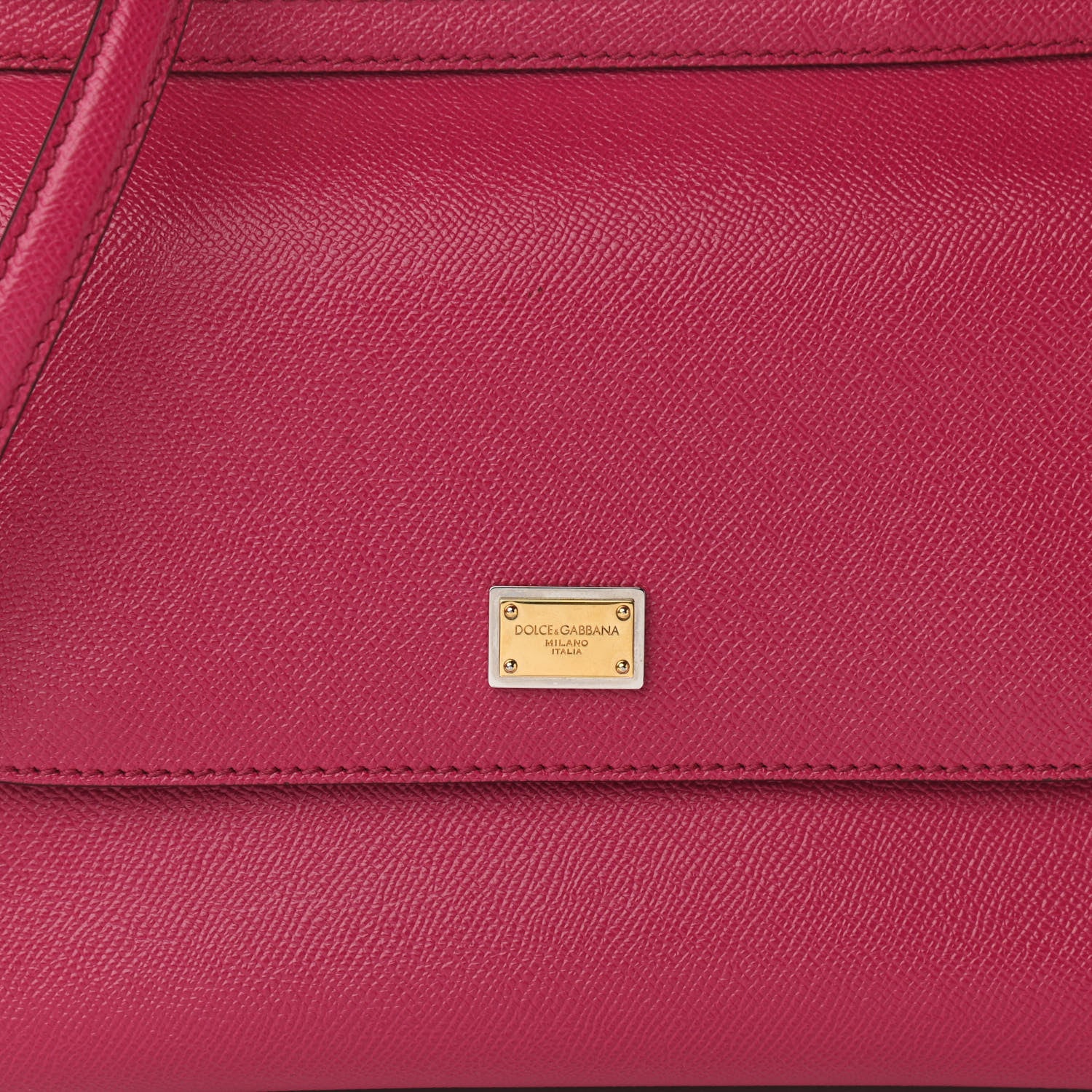 Dolce & Gabbana Dauphine Medium Miss Sicily Satchel Fuxia 7 of 9