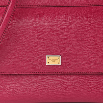 Dolce & Gabbana Dauphine Medium Miss Sicily Satchel Fuxia 7 of 9
