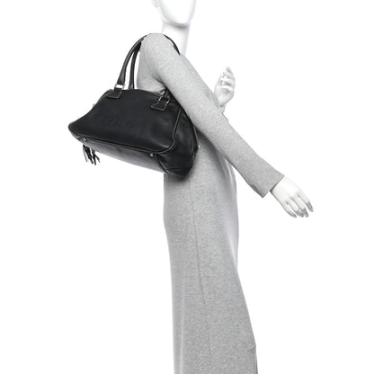Chanel Calfskin Large Tassel Bowler Black 2 of 18