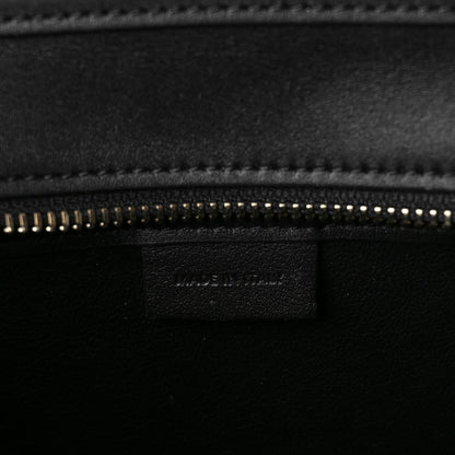 Celine Smooth Calfskin Nano Luggage Black 6 of 8