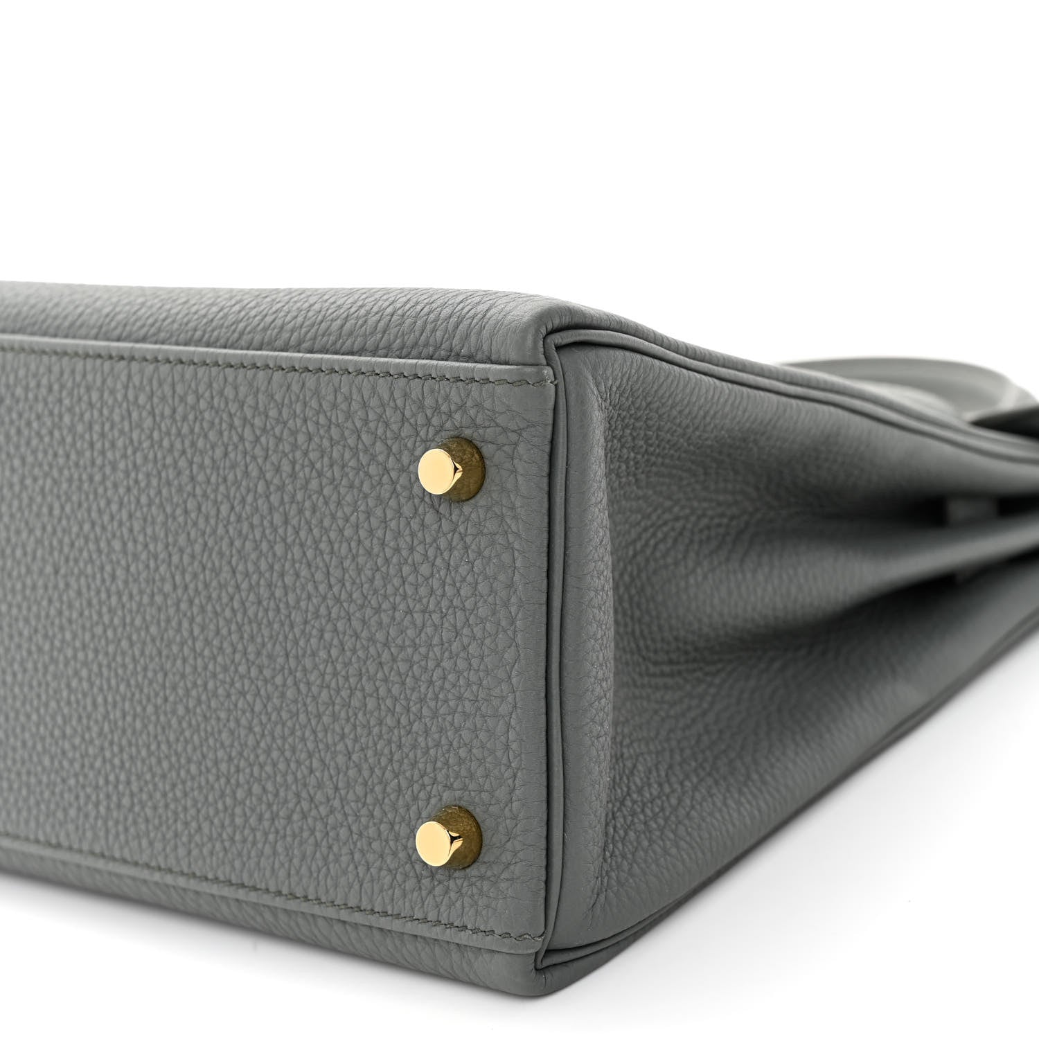 Hermes Togo Kelly Retourne 28 Vert Amande 11 of 12