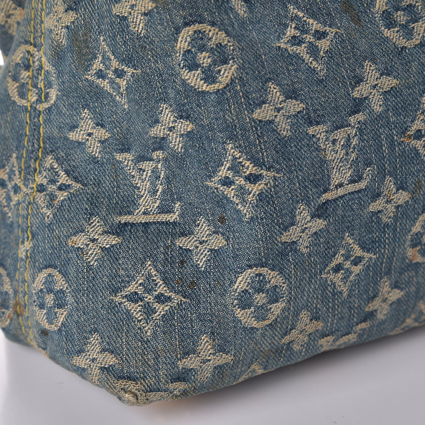 Monogram Denim Baggy PM Blue