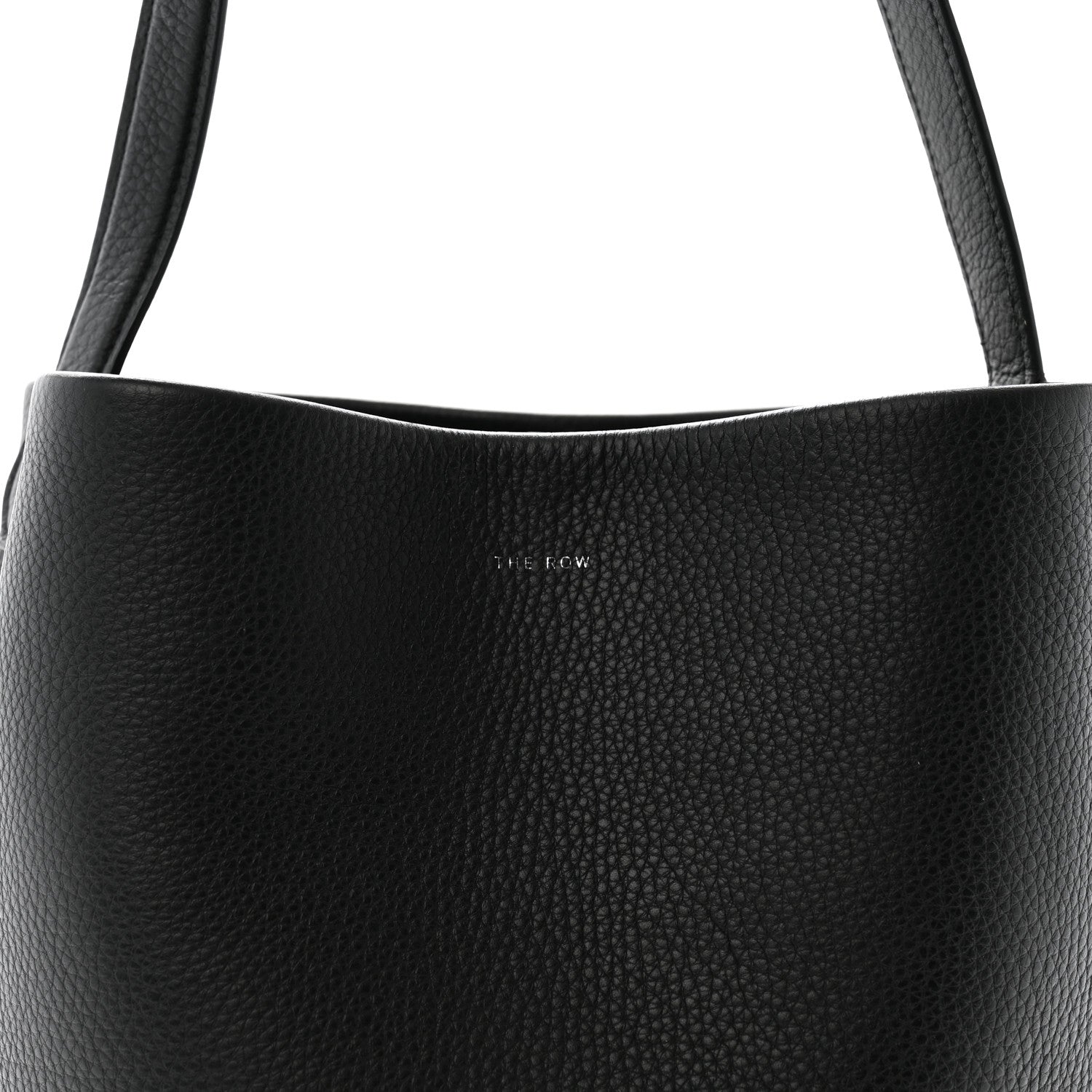 The Row Grained Calfskin Medium N/S Park Tote Black 8 of 12