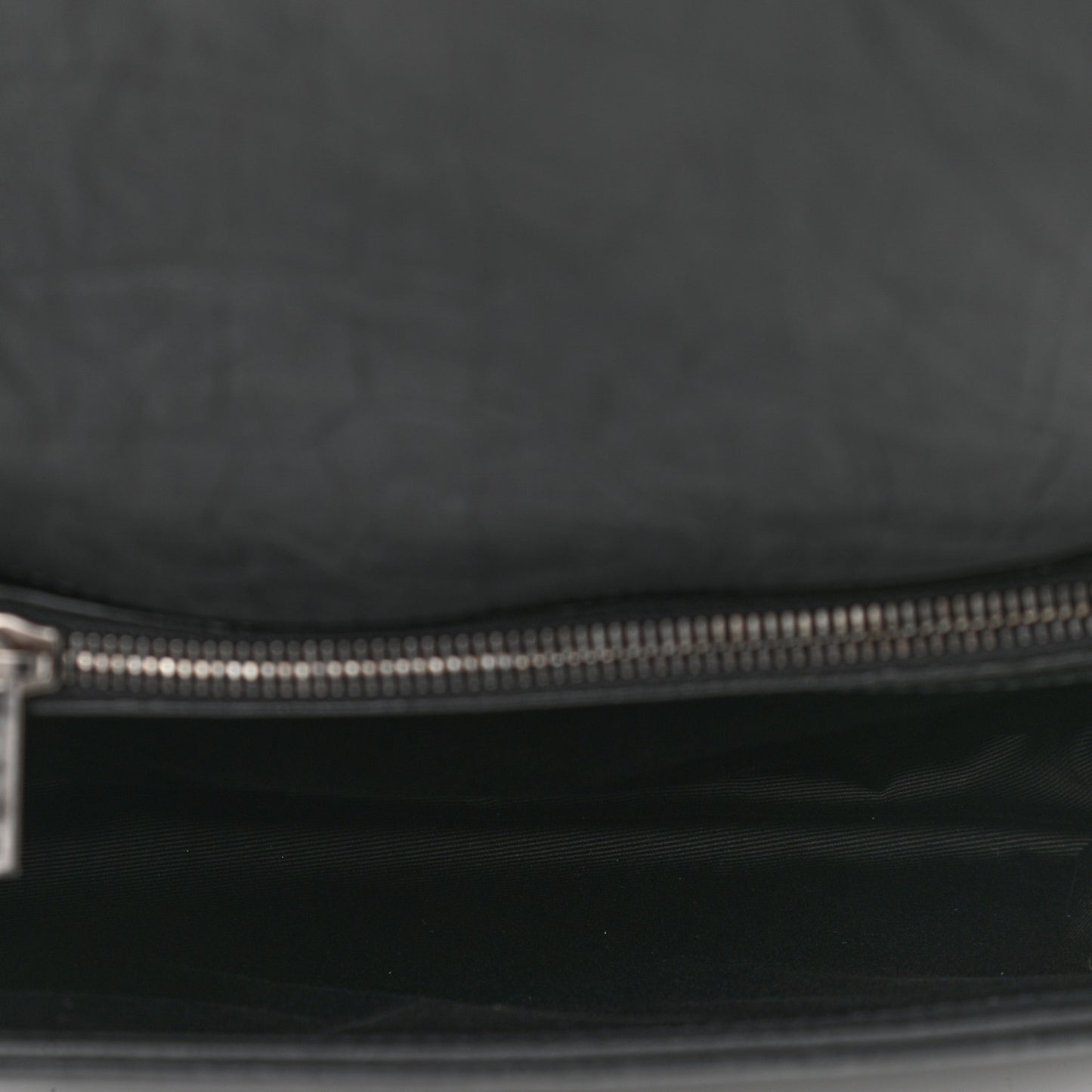 Calfskin Crocodile Embossed Medium West Hollywood Monogram Fold-Over Grey