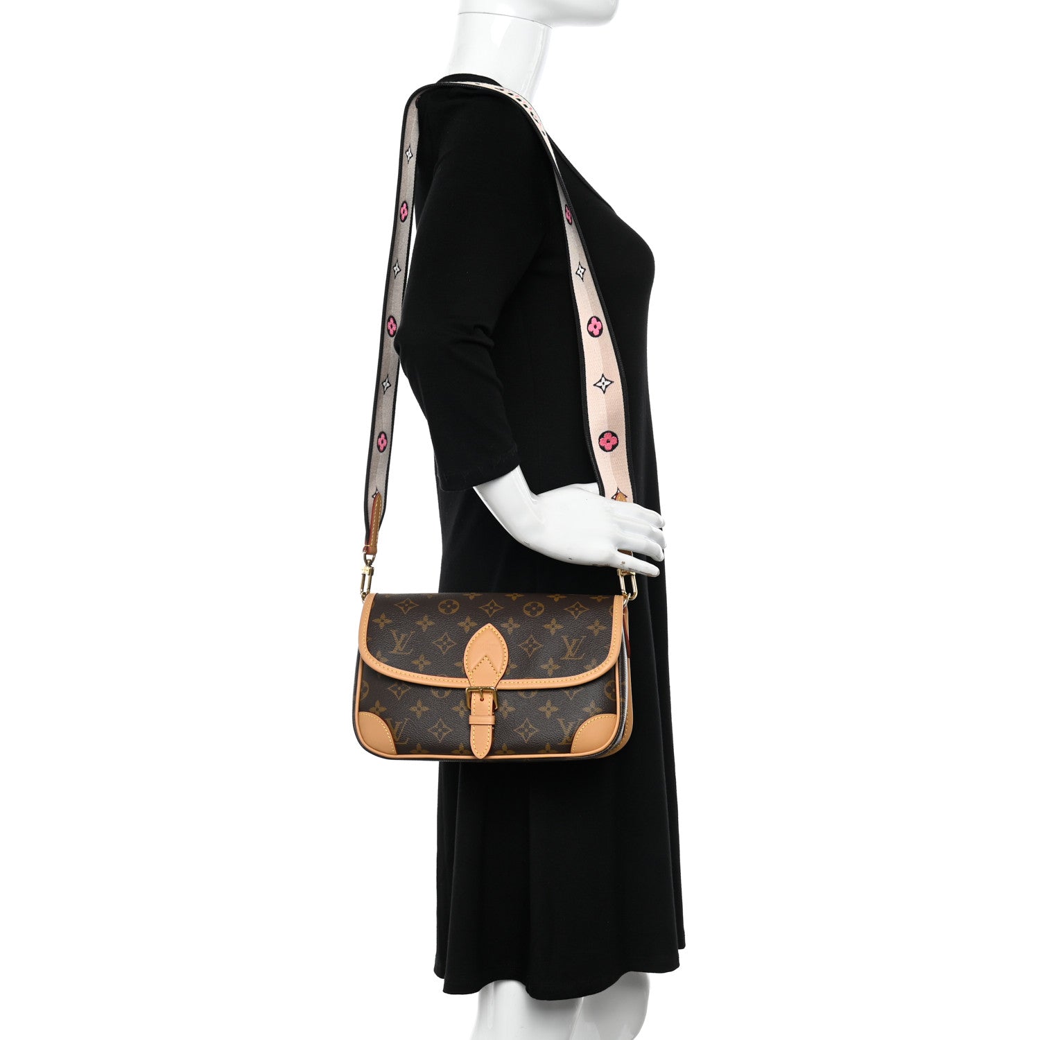 Louis Vuitton Monogram Diane Black 2 of 9