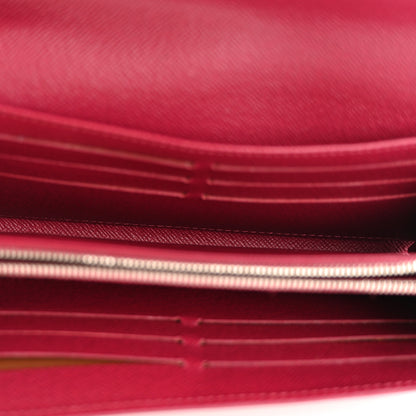 Louis Vuitton Epi Sarah Wallet NM Fuchsia 4 of 9