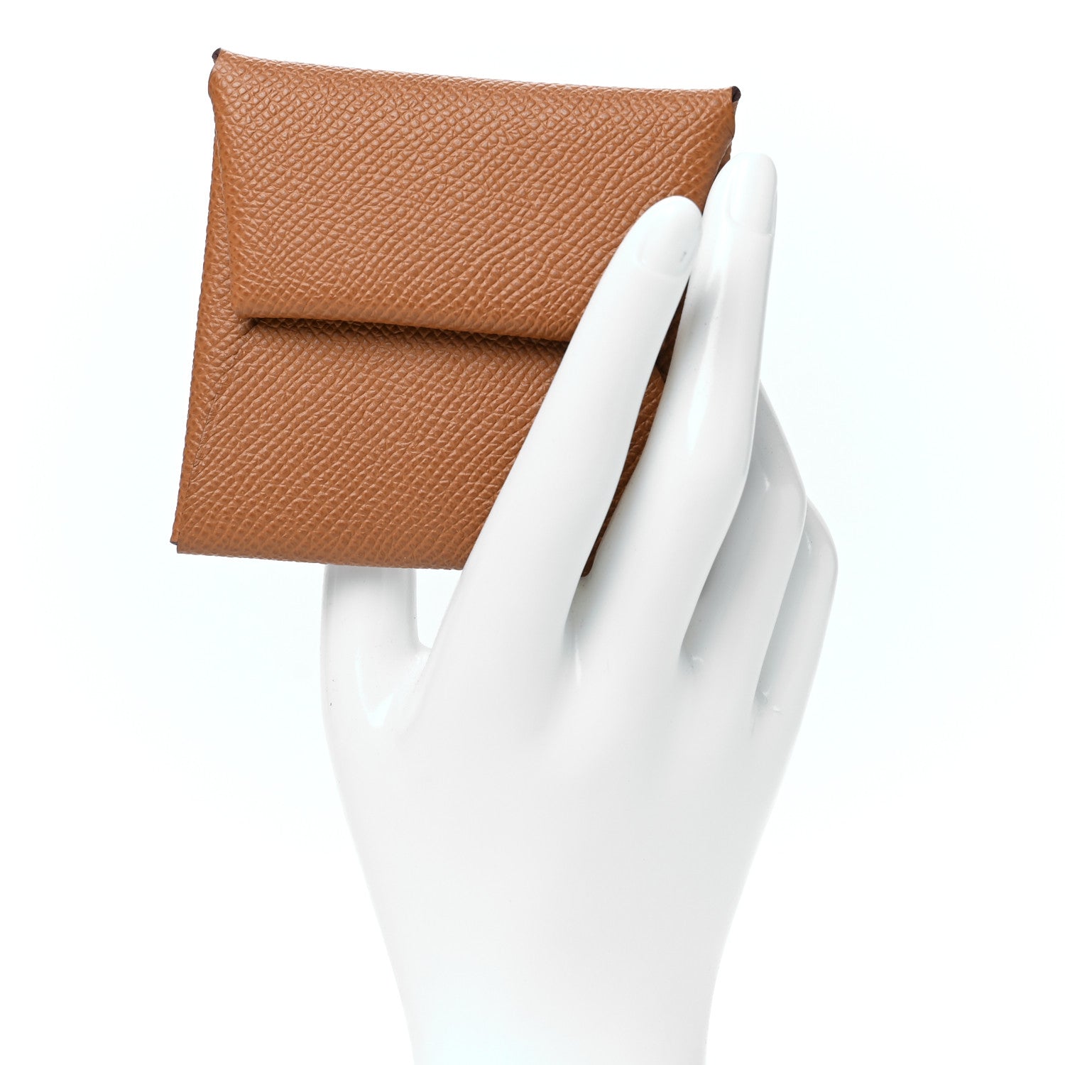 Hermes Epsom Bastia Coin Purse Toffee 2 of 8