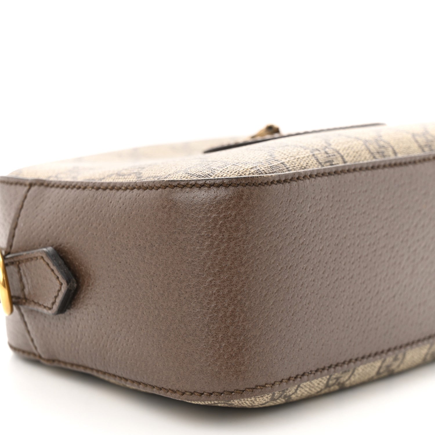 Gucci GG Supreme Monogram Web Neo Vintage Shoulder Bag Beige New Acero Crop 9 of 11
