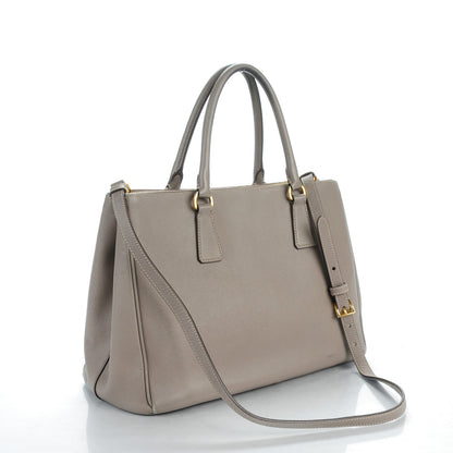 Prada Saffiano Medium Galleria Double Zip Tote Argilla 3 of 12