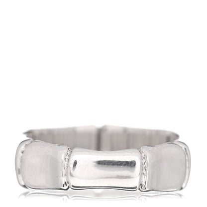 Gucci Sterling Silver Bamboo Band Ring 57 8 4 of 5