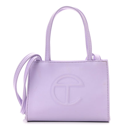 Telfar Vegan Leather Small Shopping Bag Lavender 1 of 9