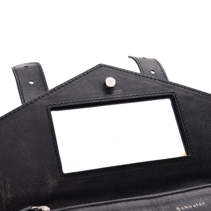 Proenza Schouler Lambskin PS1 Large Chain Wallet Black 7 of 7