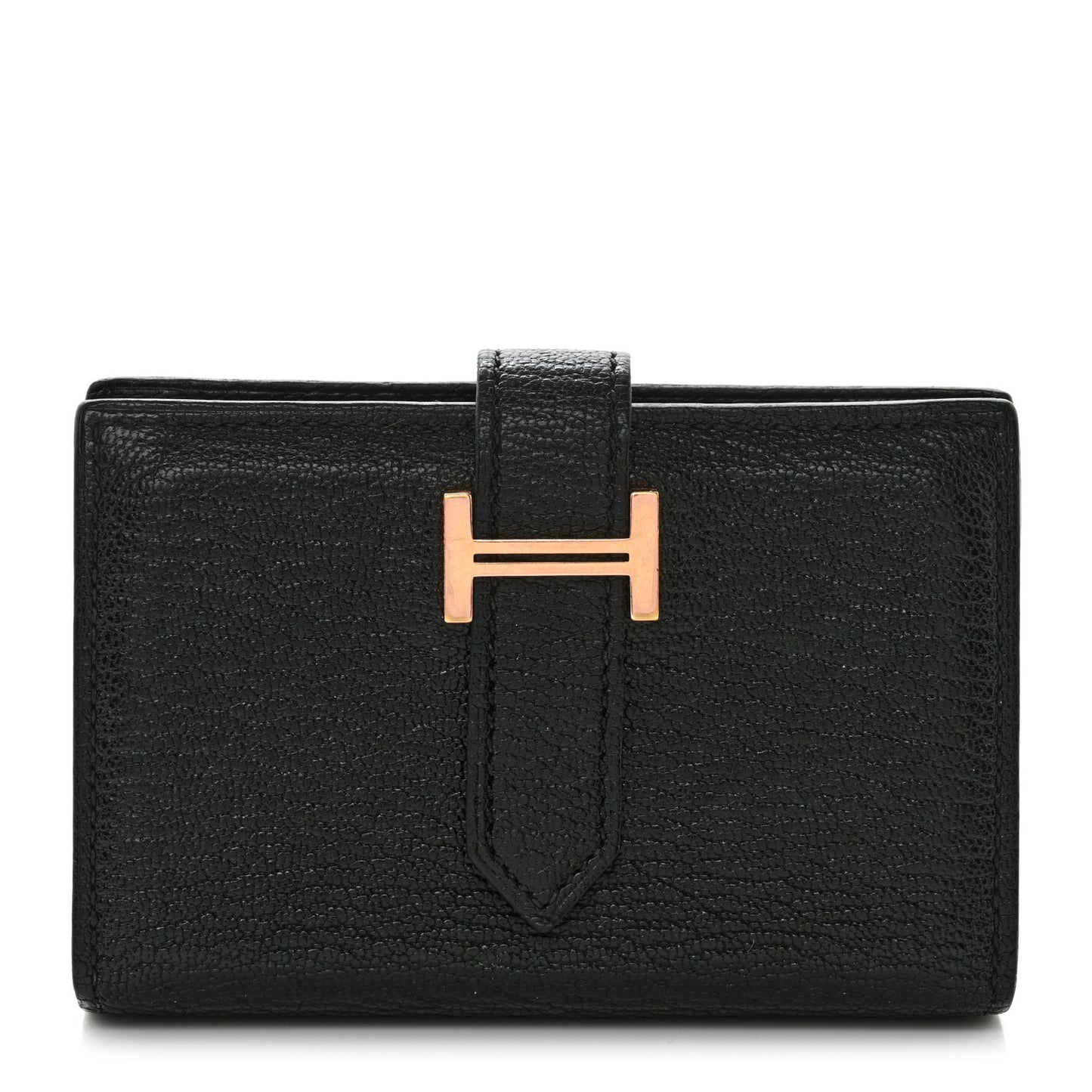 Chevre Mysore Mini Bearn Wallet Black