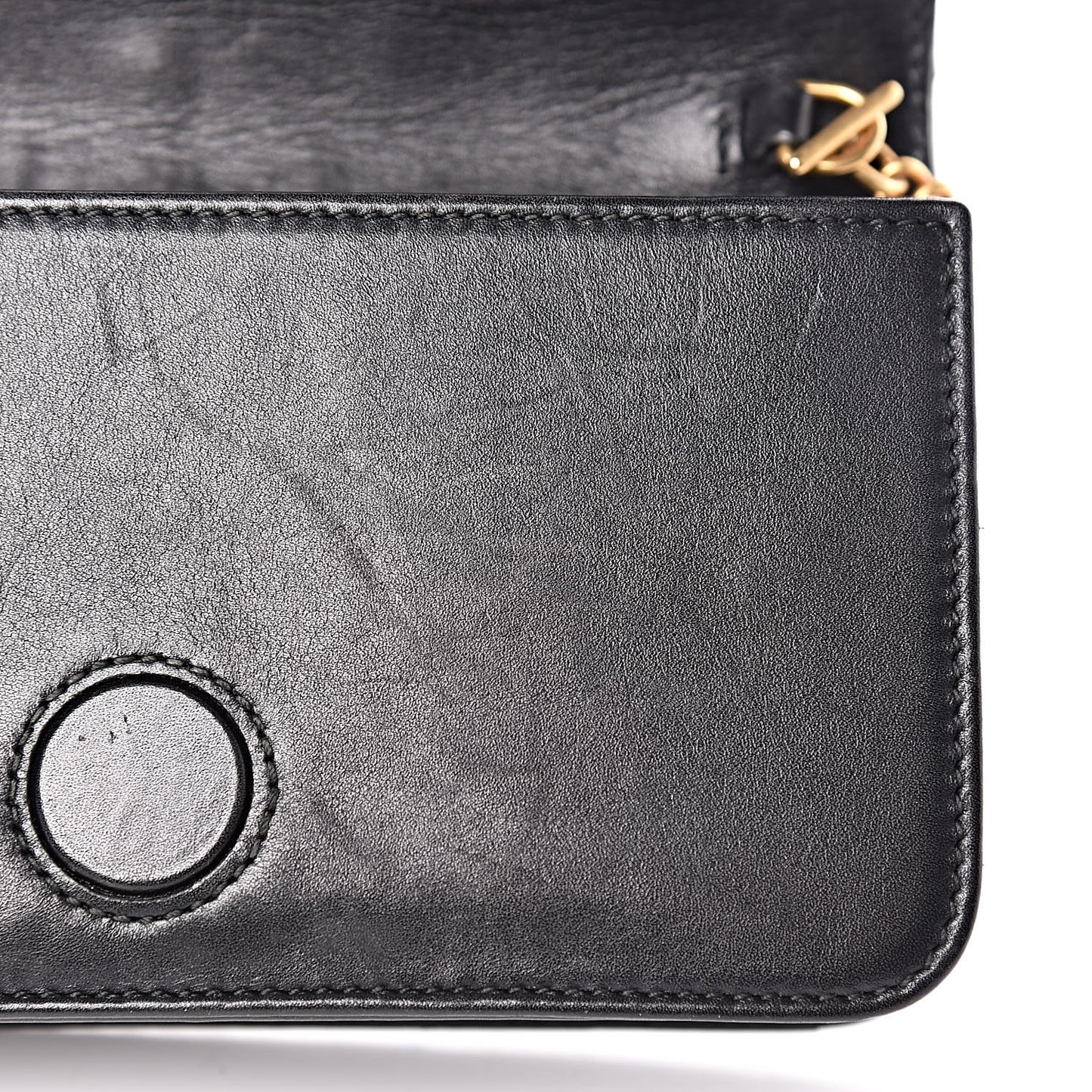 Calfskin Matelasse GG Marmont Mini Bag Black