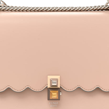 Fendi Vitello Liberty Scalloped Studded Kan I Shoulder Bag Plaster 9 of 16