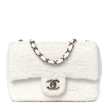 Chanel Sequin Mini Rectangular Flap White 1 of 9