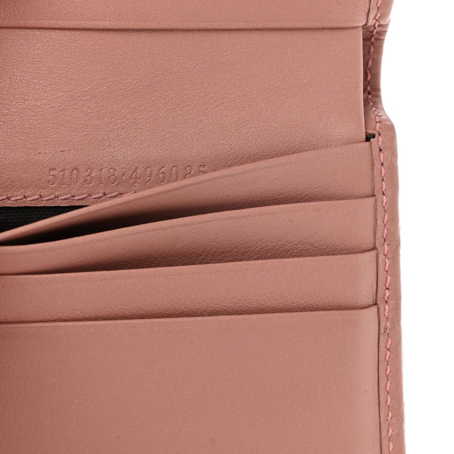 Gucci Microguccissima Bi-Fold Wallet Soft Pink 7 of 7