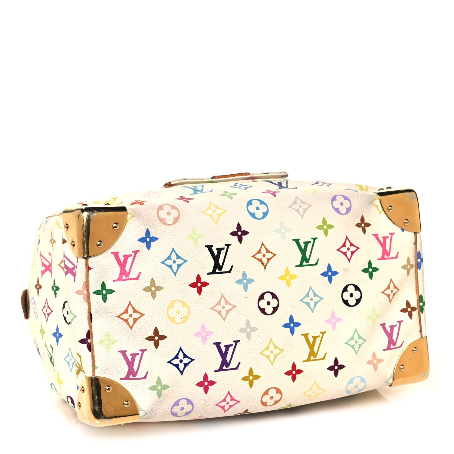 Louis Vuitton Monogram Multicolor Speedy 30 White 4 of 20