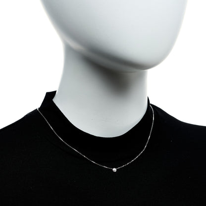 Cartier 18K White Gold Diamond XS D'Amour Pendant Necklace 2 of 5