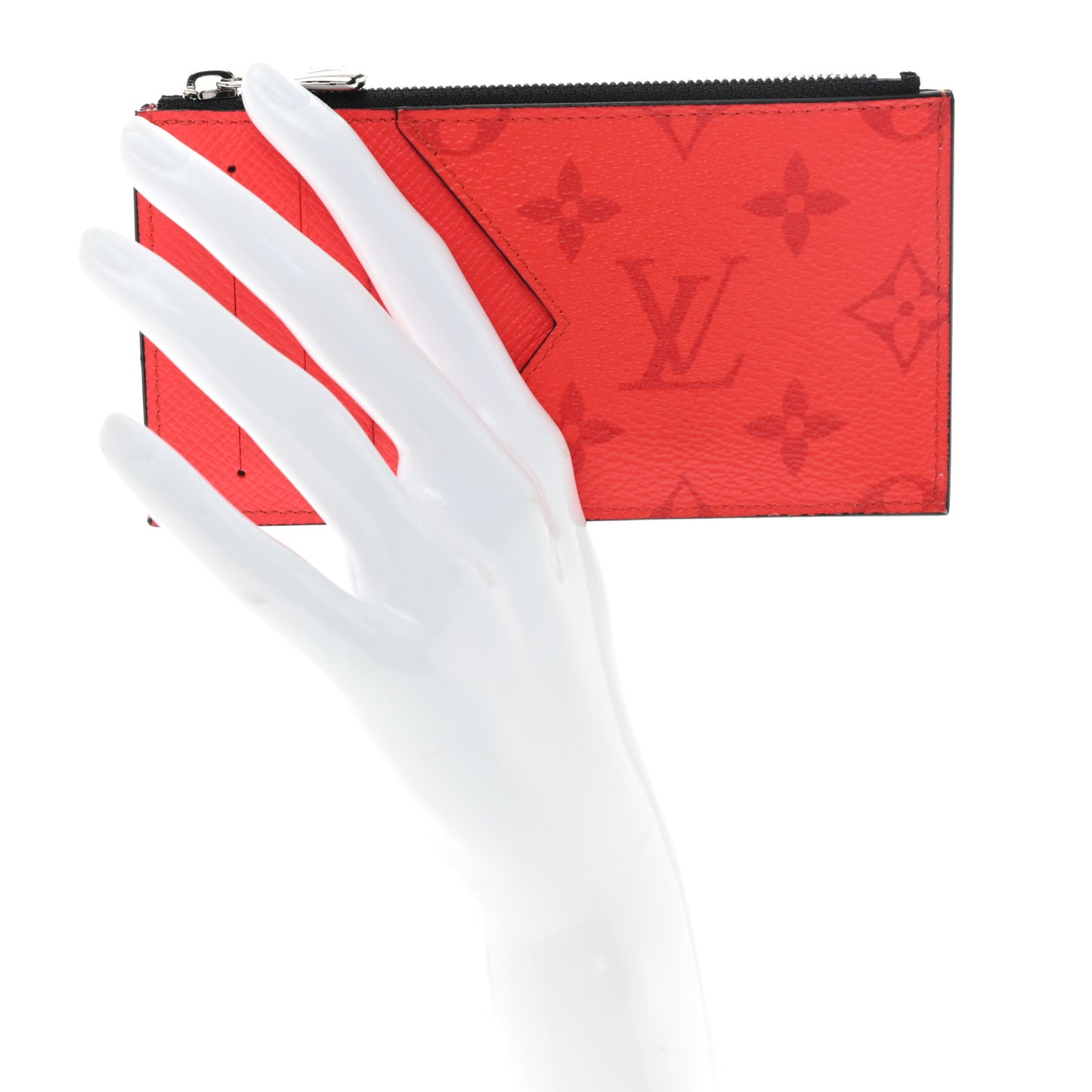 Taigarama Coin Card Holder Fire Red