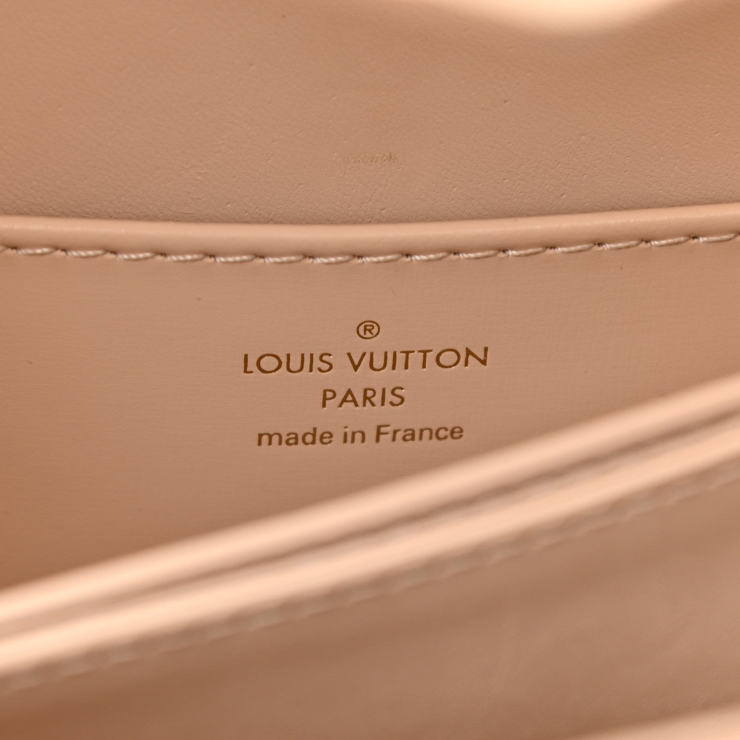 Louis Vuitton Grained Smooth Calfskin Rose Des Vents PM Creme 7 of 13