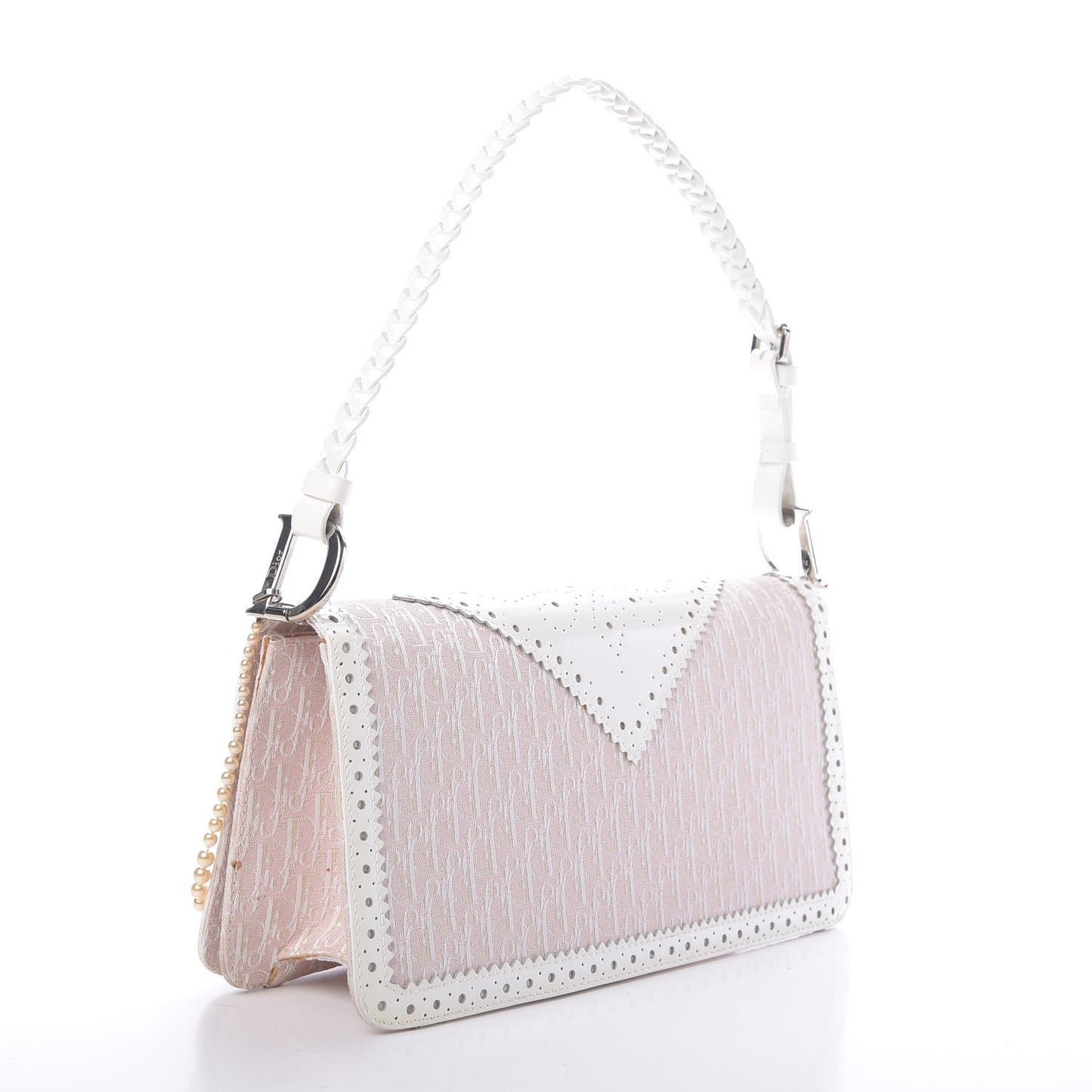 Monogram D Trick Shoulder Bag Rose Clair