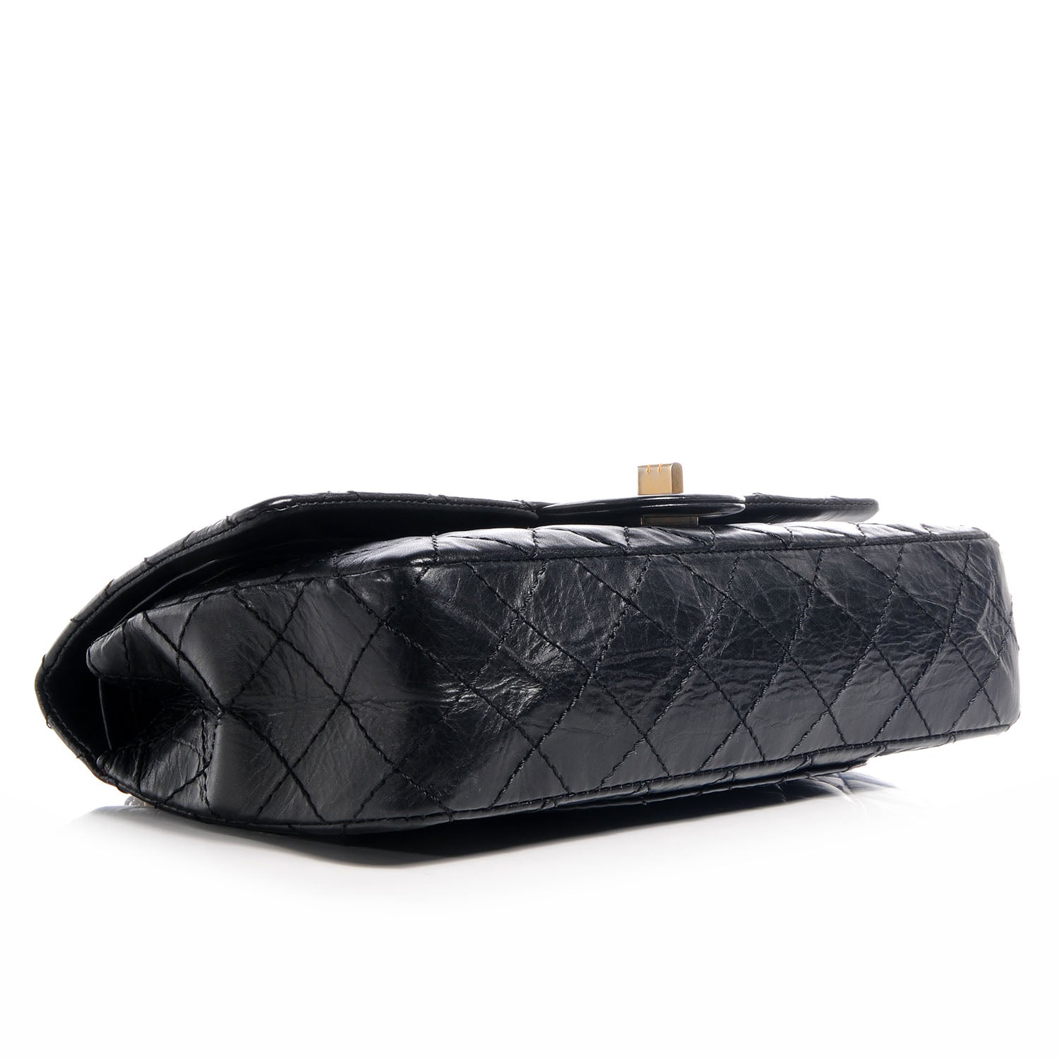 Chanel Aged Calfskin 2.55 Reissue 225 Flap Black 4 of 8