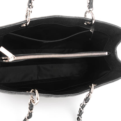 Chanel Caviar Quilted Grand Shopping Tote GST Black 5 of 7