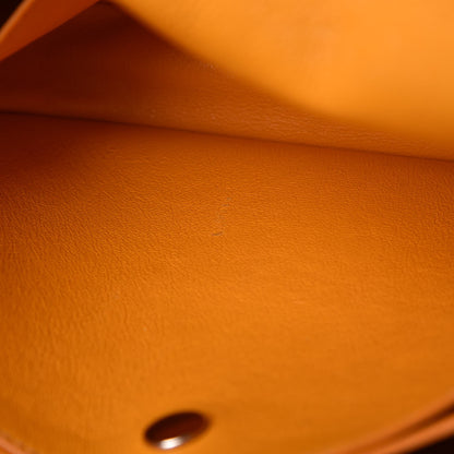 Celine Grained Calfskin Trotteur Messenger Saffron 12 of 18