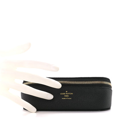 Louis Vuitton Empreinte Monogram Giant Sunglasses Pouch GM Black Beige 2 of 11