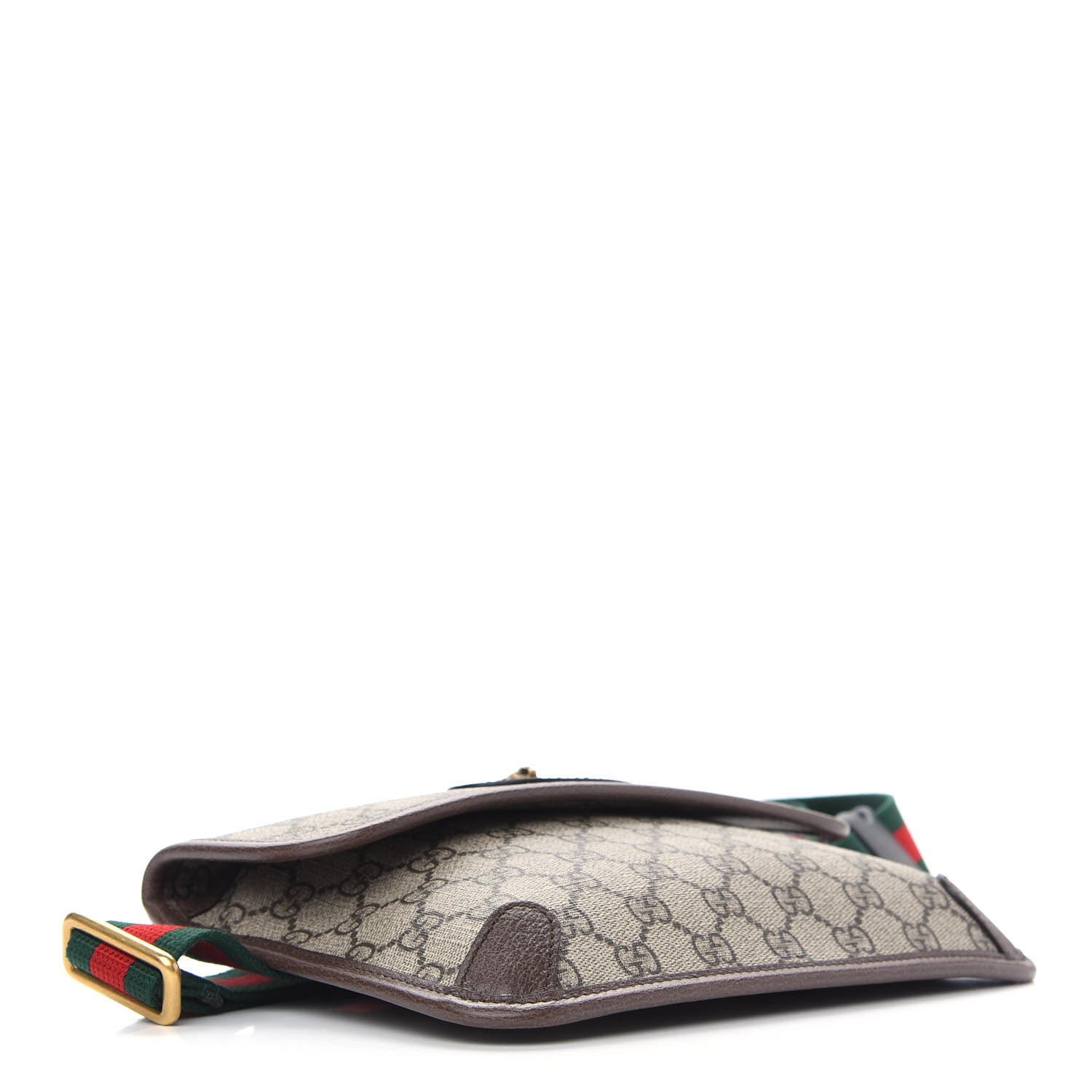 Gucci GG Supreme Monogram Neo Vintage Web Belt Bag Brown 4 of 9