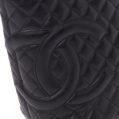 Chanel Calfskin Quilted Large Cambon Tote Black 7 of 8