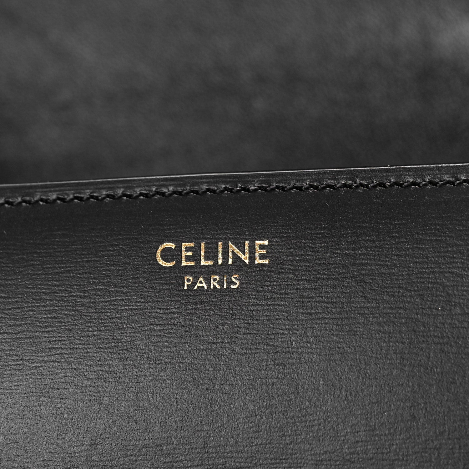 Celine Box Calfskin Small Classic Box Flap Bag Black 6 of 8