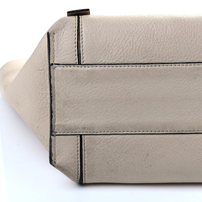 Chloe Smooth Calfskin Small Milo Shopping Tote Motty Grey 11 of 14