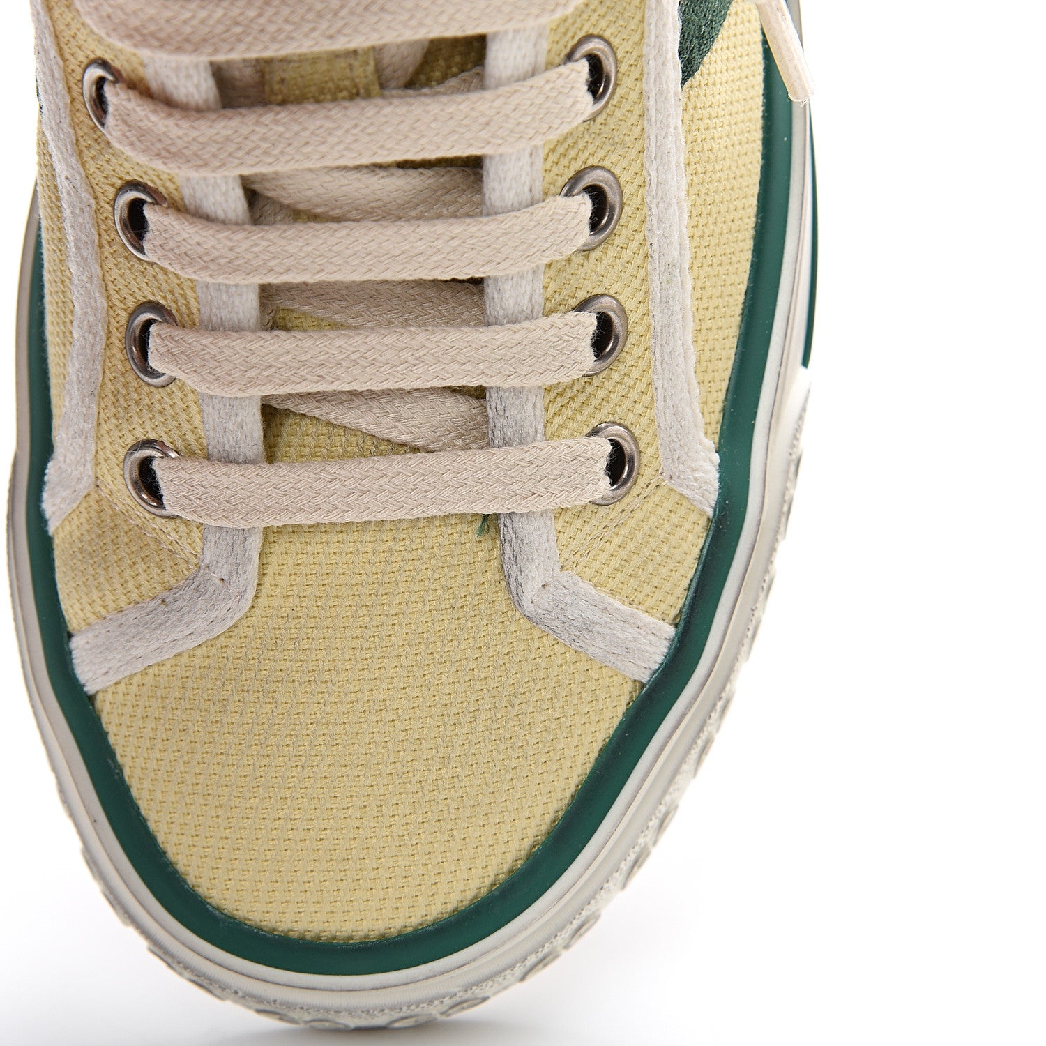 Gucci Canvas Web Womens 1977 Tennis Sneakers 35.5 Burro Mystic White 10 of 12