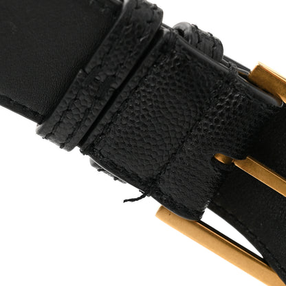 Saint Laurent Grain De Poudre Monogram Belt Bag Black 11 of 11